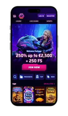 RobyCasino application